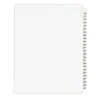 Dividers|Avery Legal Pre-Printed Paper Divider Collated Set, 276-300 Tabs, White, Style, Letter Size (01341)