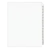 Dividers|Avery Legal Pre-Printed Paper Divider Collated Set, 226-250 Tabs, White, Style, Letter Size (01339)