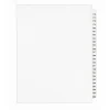 Dividers|Avery Legal Pre-Printed Paper Divider Collated Set, 176-200 Tabs, White, Style, Letter Size (01337)