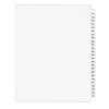 Dividers|Avery Legal Pre-Printed Paper Divider Collated Set, 151-175 Tabs, White, Style, Letter Size (01336)