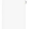Dividers|Avery Legal Pre-Printed Paper Dividers, Side Tab EXHIBIT A Tab, White, Style, Letter Size, 25/Pack (01371)