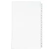 Dividers|Avery Legal Pre-Printed Paper Divider Collated Set, 26-50 Tabs, White, Style, Legal Size (01431)