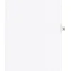 Dividers|Avery Legal Pre-Printed Paper Dividers, Side Tab #10, White, Style, Letter Size, 25/Pack (11920)