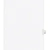 Dividers|Avery Legal Pre-Printed Paper Dividers, Side Tab #17, White, Style, Letter Size, 25/Pack (01017)