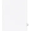 Dividers|Avery Legal Pre-Printed Paper Dividers, Side Tab #21, White, Style, Letter Size, 25/Pack (01021)
