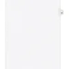 Dividers|Avery Legal Pre-Printed Paper Dividers, Side Tab #29, White, Style, Letter Size, 25/Pack (01029)