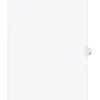 Dividers|Avery Legal Pre-Printed Paper Dividers, Side Tab N, White, Style, Letter Size, 25/Pack (01414)