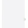 Dividers|Avery Legal Pre-Printed Paper Dividers, Side Tab S, White, Style, Letter Size, 25/Pack (01419)