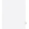 Dividers|Avery Legal Pre-Printed Paper Dividers, Side Tab L, White, Style, Letter Size, 25/Pack (01422)