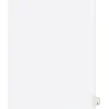 Dividers|Avery Legal Pre-Printed Paper Dividers, Side Tab Z, White, Style, Letter Size, 25/Pack (01426)