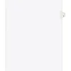 Dividers|Avery Legal Pre-Printed Paper Dividers, Side Tab #5, White, Style, Letter Size, 25/Pack (11915)