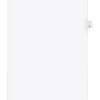 Dividers|Avery Legal Pre-Printed Paper Dividers, Side Tab #6, White, Style, Letter Size, 25/Pack (11916)