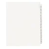 Dividers|Avery Legal Pre-Printed Paper Divider Collated Set, 26-50 Tabs, White, Style, Letter Size (01331)