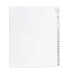Dividers|Avery Legal Pre-Printed Paper Divider Collated Set, 51-75 Tabs, White, Allstate Style, Letter Size (01703)