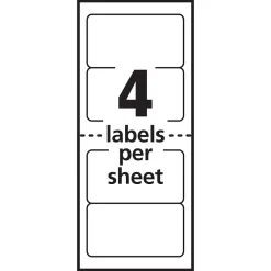 Clearance Avery Mini-Sheets Laser/Inkjet Shipping Labels, 2