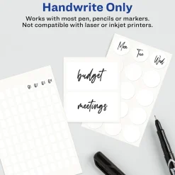 Labels|Avery Multipurpose Labels, 3/8