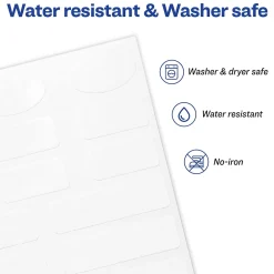 Labels|Avery No-Iron Fabric Labels on 4