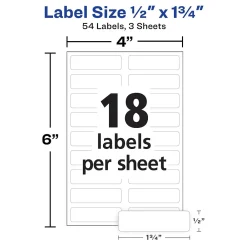 Labels|Avery No-Iron Fabric Labels on 4