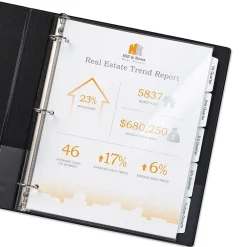 Sheet Protectors|Avery Page Size Heavyweight Sheet Protectors, 8.5