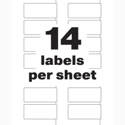Labels|Avery PermaTrack Durable Laser Asset Tag Labels, 1-1/4