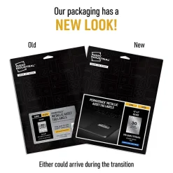 Labels|Avery PermaTrack Metallic Laser Asset Tag Labels, 3/4" x 2", Glossy Silver, 240 Asset Tags/Pack (61524)