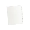 Dividers|Avery Premium Collated Legal Paper Dividers, 51-75 & Table of Content Tabs, White, Style, Letter Size (11396)