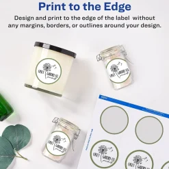 Clearance Avery Printable Round Labels with Sure Feed, 2