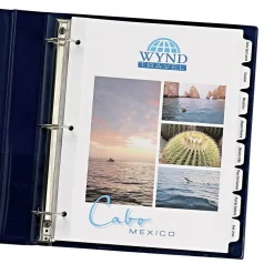 Dividers|Avery Print-On Paper Dividers, 8 Tabs, White, 5 Sets/Pack (11552)