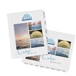 Dividers|Avery Print-On Paper Dividers, 8 Tabs, White (11528)