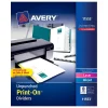 Dividers|Avery Print-On Unpunched Paper Dividers, 8 Tabs, White, 5 Sets/Pack (11553)