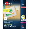 Sale Avery Print-to-the-Edge Color Laser Shipping Labels, 4-3/4" x 7-3/4", White, 50 Labels/Pack (6876)