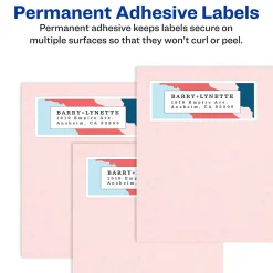 Sale Avery Print-to-the-Edge Color Laser Shipping Labels, 4-3/4