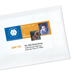 Sale Avery Print-to-the-Edge Color Laser Shipping Labels, 4-3/4
