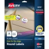 Discount Avery Print-to-the-Edge Inkjet Round Labels, 1 1/2" Dia, White, 400 Labels/Pack (8293)