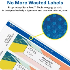 Labels|Avery Print-to-the-Edge Laser/Inkjet Wraparound Labels, 7.85