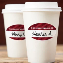 Labels|Avery Print-to-the-Edge Laser/Inkjet Oval Labels, 2