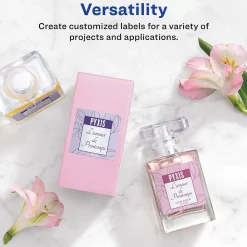 Outlet Avery Print-to-the-Edge Laser/Inkjet Square Labels, 2" x 2", White, 300 Labels/Pack (22806)