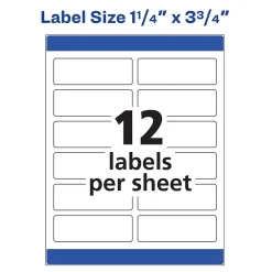 Best Avery Print-to-the-Edge Laser/Copier Shipping Labels, 1-1/4