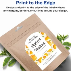 Labels|Avery Print-to-the-Edge Laser Arched Labels, 3-1/2