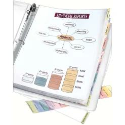 Sheet Protectors|Avery Protect 'n Tab Heavyweight Sheet Protectors, 8-1/2