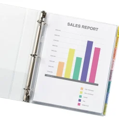 Sheet Protectors|Avery Protect 'n Tab Heavyweight Sheet Protectors, 8-1/2