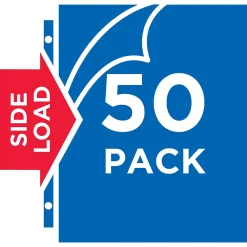 Sheet Protectors|Avery Quick Load Non-Glare Heavyweight Sheet Protectors, 8.5