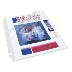 Sheet Protectors|Avery Quick Load Non-Glare Heavyweight Sheet Protectors, 8.5
