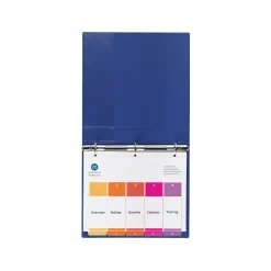 Dividers|Avery Ready Index Table of Contents Paper Dividers, 1-5 Tabs, Multicolor, 6 Sets/Pack (11187)