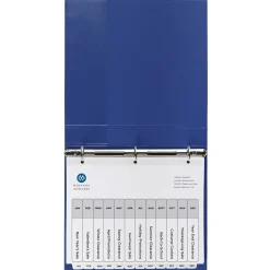 Dividers|Avery Ready Index Table of Contents Paper Dividers, Jan-Dec Tabs, White (11126)