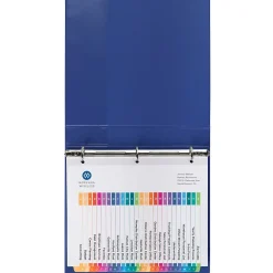 Dividers|Avery Ready Index Table of Contents EcoFriendly Paper Dividers, A-Z Tabs, Multicolor (11085)