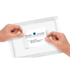 Discount Avery Repositionable Inkjet Shipping Labels, 3-1/3