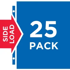 Sheet Protectors|Avery Side Insert Sheet Protectors, Diamond Clear, 25/Pack (15935-CC/76001)