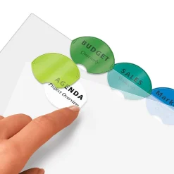 Dividers|Avery Style Edge Insertable Plastic Dividers, 8 Tab, Multicolor (11201)