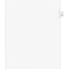 Dividers|Avery Style Individual Legal Divider, Tab E, 8.5" x 11", White, 25/Set (01405)
